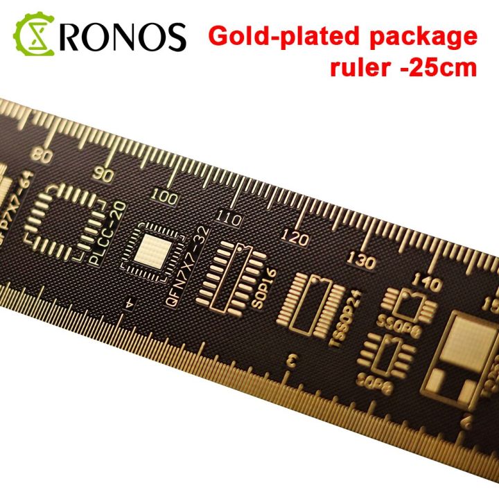 pcb-ruler-for-electronic-engineers-for-arduino-fans-pcb-reference-ruler-pcb-packaging-units-25cm