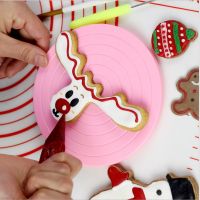 【hot】♣✆☄  Turntable Rotating Anti-skid Round Decorating Tools Table Baking