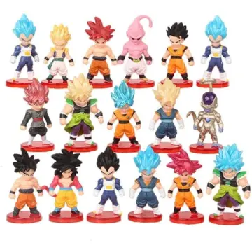 Hot Dragon Ball Son Goku Super Saiyan Anime Figure 16cm Goku DBZ Action  Figure Model Gifts Collectible Figurines for Kids