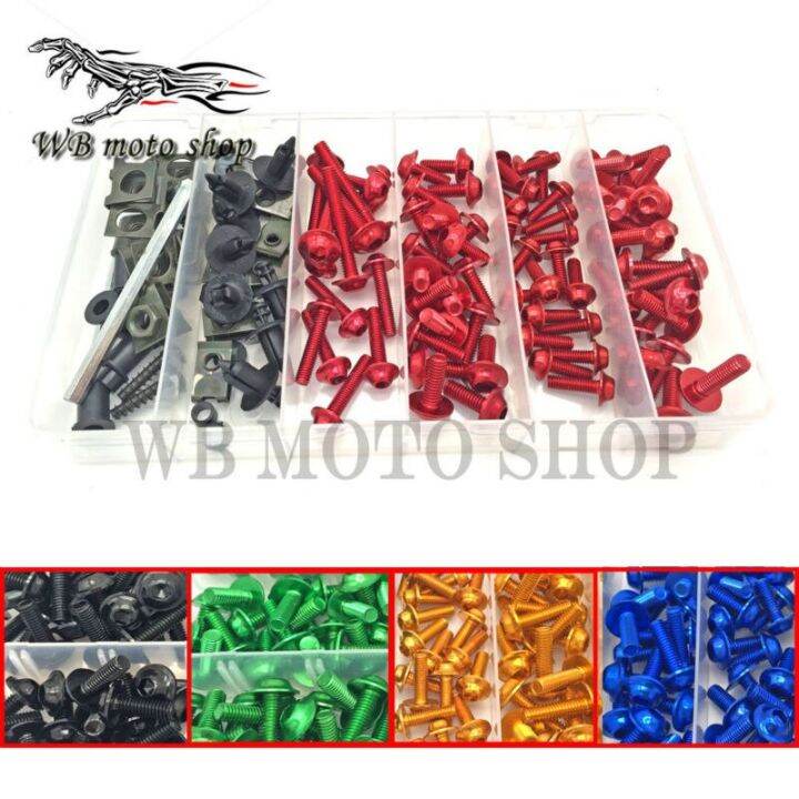 สกรูกระจกบังลมสลักเกลียวสำหรับ-kawasaki-ninja-650r-z800-z750-z1000-zx6r-7r-9r-10r-12r-14