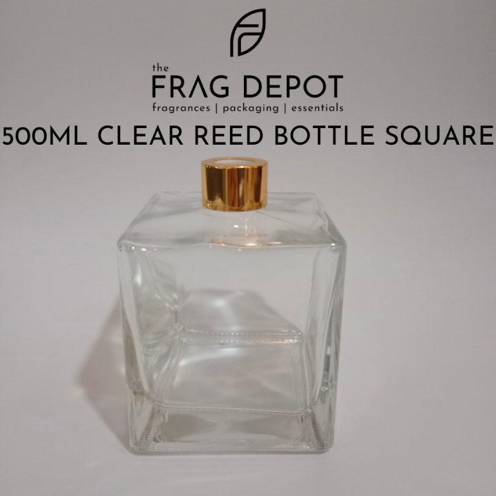 500ml Clear Reed Diffuser Bottle Square | Lazada PH