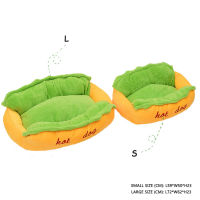 Hot Dog Bed various Size Large Dog Lounger Bed Kennel Mat Soft Fiber Pet Dog Puppy Warm Removable Washable Waterlon for Cats