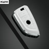 โครงเปลือกนอกเคส Kunci Remote Mobil อัลลอยด์ทำจากหนังวัวแท้สำหรับ7 X7 X3 X1 3 6ซีรีส์ Bmw G11 X6 G30 F16 F15 1 X5 5 G20 G01