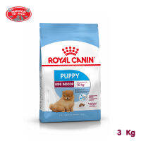 [MANOON] ROYAL CANIN Mini Indoor Puppy 3kg สำหรับสุนัขพันธุ์เล็ก อายุ 2 - 10 เดือน และเลี้ยงในบ้าน