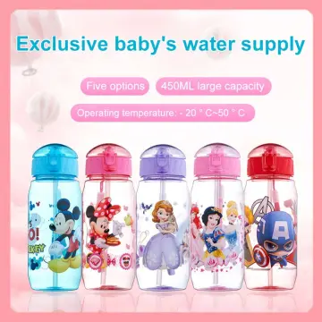 450ML-600ML Disney Frozen Elsa children water bottle girl boy cup cartoon  cup