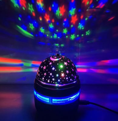 USB Star Ball Lamp Magic Rotation Projector Night Light Kids Gift Christmas Decor lover Disco DJ Stage Nightlight Bedroom Lamp