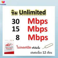 ซิมโปรเทพ 30-15-8  Mbps ไม่ลดสปีด เล่นไม่อั้น +โทรฟรีทุกเครือข่ายได้ แถมฟรีเข็มจิ้มซิม