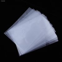 ✼ 12pcs Clear Document Folder L-Type Plastic Folder Copy Safe Project Pocket US Letter/ A4 Size in Transparent Color