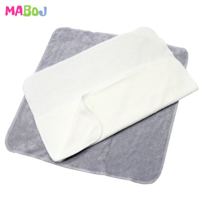 MABOJ Prefold Cloth Diaper Baby Organic Bamboo Fiber 36x36cm Absorbent Reusable Washable Diapering Ecological Nappy Eco-friendly