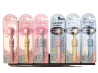 แปรงสีฟัน Cotton Toothbrush ขนนุ่มพิเศษ 10000 เส้นใย 2yrs+