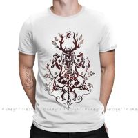 Men Vikings Norsemen Ragnar Black Tshirt Cernunnos Pagan God With Horns Pure Cotton Shirt Tees Tshirt