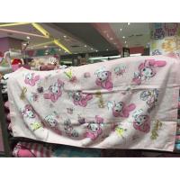 ผ้าขนหนูsanrio แท้100% ลาย Mymelody Parisขนาด16*32ลาย Mymelody Paris