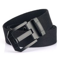 CODaith62sfe Belt Combat Waist Belt Black for Jeans Nylon Tactical Belt Metal Buckle Canvas Belts Brand Men Belt