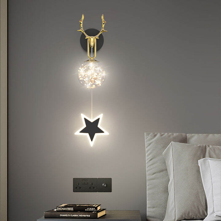 Nordic Modern LED Wall Lamps Hanging Lamps For Wall With Hanglamp Cord