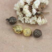 [COD] buttons round Chinese cheongsam plastic ethnic decoration retro pimple bronze beads