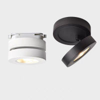 LED Surface Mounted COB Downlight 7W 10W Ceiling Spot Light Track light Rail Light 360 Angle Adjustable 110V 220V