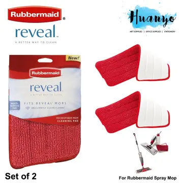 3 or 6PCS Replacement Wet Mopping Microfiber Pad for Rubbermaid Reveal  Spray Mop (FG1M1900RED)