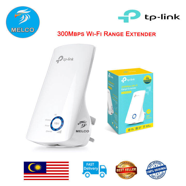 TPLINK TLWA850RE Wireless N300 Repeater Wifi Range Extender Booster