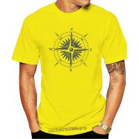 New Graphic Compass Wind Rose Men Tee -Image Fashion Brand Men Tops Street Wear T-Shirt