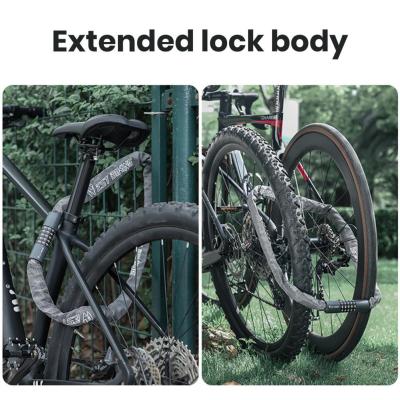 Riding Bicycle Password Chain Lock Electric Bicycle Anti-theft Chain Lock Mountain Road Bicycle Five-digit Password Keyless Lock Locks