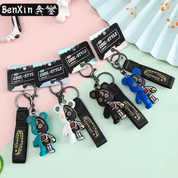 Creative Bear Leather Puppy Keychain For Sneakers High Grade Silicone From  Zhangjinqiang02, $8.34