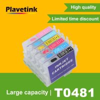 ตลับหมึก Plavetink T0481 -6สำหรับ R200 Stylus Photo Epson R220 R300 R300m R320 R340 Rx500 Rx600 Rx620เครื่องพิมพ์ Rx640