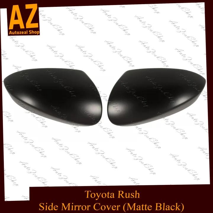 Toyota Rush 2018-2019 Side Mirror Cover (Matte Black) | Lazada PH