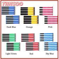 TIINSOO 10pcs คุณภาพสูง ทนทาน หลากสี แบตเตอรี่ Eachineandamp;Lipo สายเคเบิลกันลื่น สายรัด อุปกรณ์เสริม RC