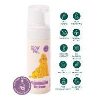 Dr.Paw (ดร.พาว) Dry Shampoo สเปรย์อาบแห้ง สูตร Multivitamin บำรุงขนผิวหนัง 1+1 ขวด ขนาด 150 มล. แถมฟรี ผ้าพันคอน้อง