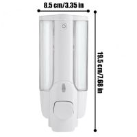 【CW】 Wall Mounted Dispenser Hotel Hand Cleaner Shampoo Shower Gel