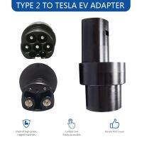 อะแดปเตอร์รถยนต์120A EVSE แบบที่2ถึง Tesla อะแดปเตอร์ไฟฟ้าที่ชาร์จเครื่องยนต์รถตัวต่อที่ชาร์ท IEC 62196 Type2กับเทสลา