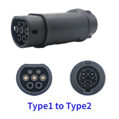 EVSE Adaptor Type 1 To Type 2 EV Adapter Convertor SAE J1772 To Tesla EV Charger Connector For Type 2 GBT Electric Car Use