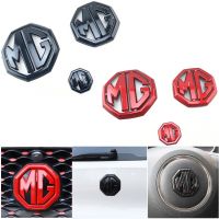 3Pcs/Set High-Grade Decals Exterior Decoration For MG 6 MG ZS Car Rear Emblem Front Grille Sticker Steering Wheel Badge Styling