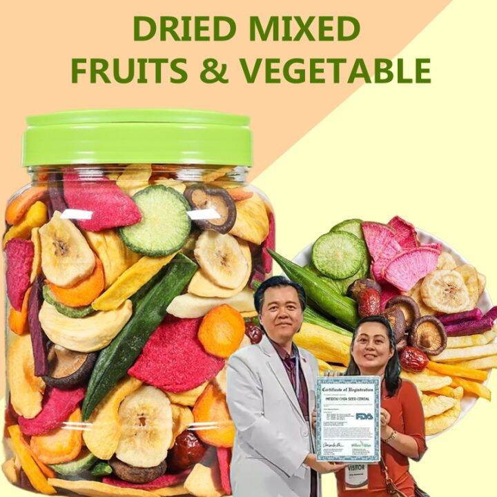 Hot guanyan60540 Dried fruits veggie crisps mixed 12 kinds of fruits