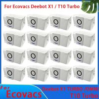 ถุงหูรูดชิ้นส่วนสำหรับ Ecovacs Deebot T10 Omin/เทอร์โบ X1 Omin/ถุงเครื่องดูดฝุ่นเทอร์โบแปรงหลักอุปกรณ์ตัวกรอง HEPA