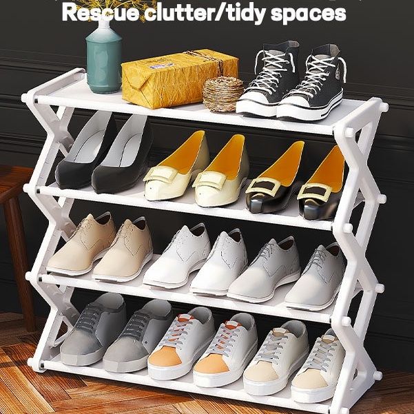 space saving simple shoe rack multi-layer