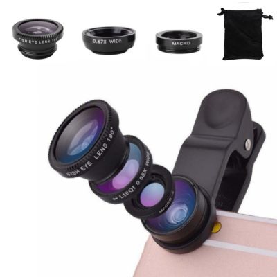 【Hot-Selling】 DhakaMall Fish Eye เลนส์มุมกว้าง Macro Fisheye เลนส์ซูมสำหรับ Iphone 7 8 Plus XS MAX X โทรศัพท์มือถือกล้องเลนส์ชุด Ojo De Pez Para Movil