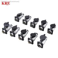 ☢▥ P20 Aviation Plug Socket Connector 20mm Installation Hole Forward And Backward 2/3/4/5/6/7/8/9/10/12Pins Male Female Connectors