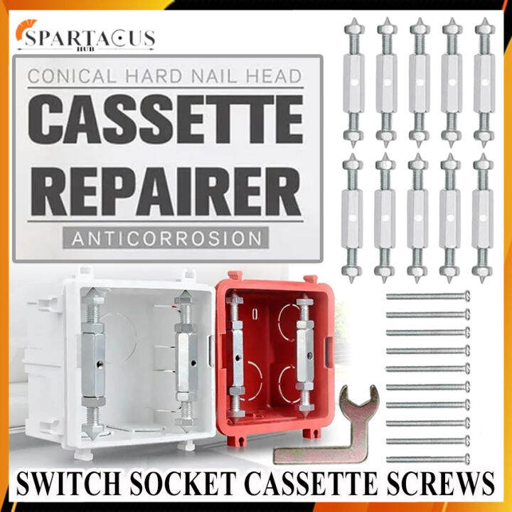 Socket cassette box repairing support Clearance
