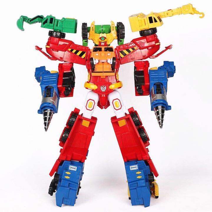 Carbot หุ่นยนต์กู้ชีพของเล่นรถแปลงอุตสาหกรรมหนักยักษ์เด็กเด็กผู้ชาย67 ...