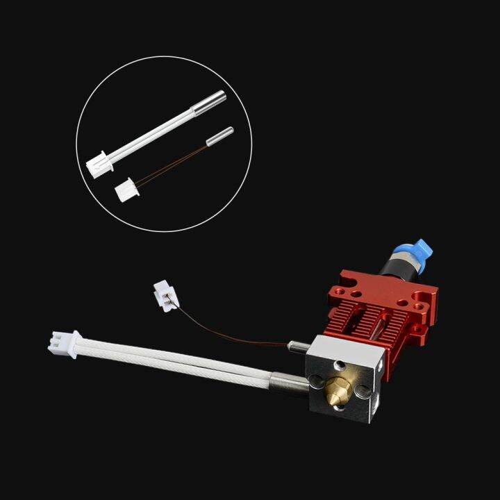 3d-printer-parts-100k-thermistor-temperature-sensor-with-xh2-54-terminal-24v-40w-90mm-cartridge-heater-with-xh2-54-for-cr6-se