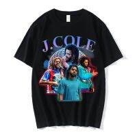 Hip Hop Rapper J Cole Graphic Print T-Shirts Men Harajuku Casual Oversized T Shirt Summer Short Sleeve Tees Streetwear Top