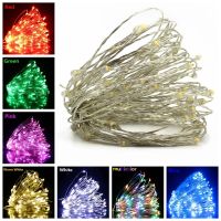 2PCS 5 10M Fairy Lights Copper Wire LED String lights Holiday lighting For Christmas Tree Garland Wedding Party Decoration Fairy Lights