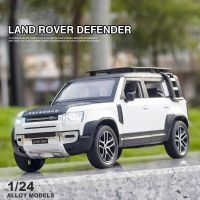 ‘；。】’ New 1:24 Land Rover Defender SUV Toy Alloy Car Diecasts &amp; Toy Vehicles Car Model Miniature Scale Model Car Toys For Kids Gifts