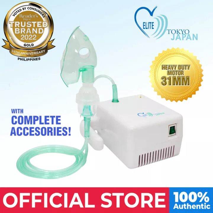 Indoplas Elite Compact Nebulizer With Accessories | Lazada PH