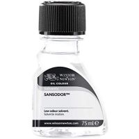 Winsor and newton sansodor low odour solvent 75 ml. I สื่อผสมสีน้ำมันแซนโซดอร์ กลิ่นฉุนน้อย