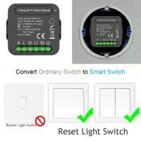 【YD】 Tuya WIFI Curtain On-off Device 1/2 Way Group With