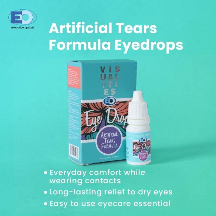 EO Visualities Artificial Tears Formula - Eye Drops 10ml | Lazada PH