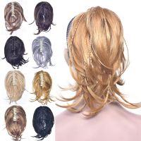 Soowee Womens Hairpiece Synthetic Hair Blonde Black Brown Clip In Hair Extensions Curly Little Pony Tail Claw Ponytail Wig  Hair Extensions  Pads