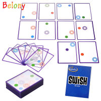 Belony Noyi Thinkfun Swish-การ์ดโปร่งใสสุดสร้างสรรค์เกมกระดานอัจฉริยะของเล่นเก็บประจุไฟฟ้าได้